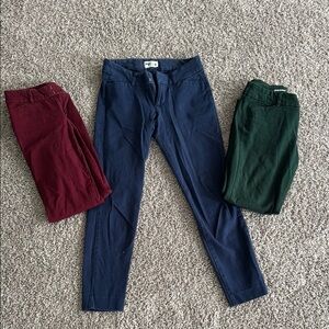 Set of Three dress Pants
